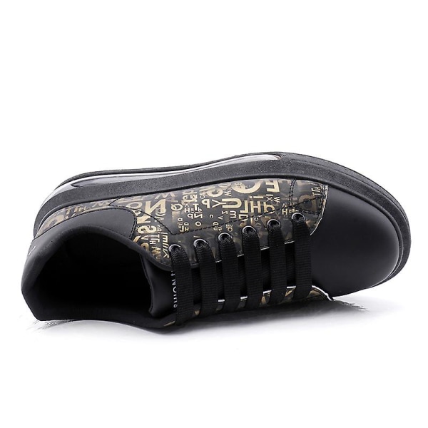 Herrskor Air Cushion Sneakers Löparskor Outdoor Shoes Fr8015 Black 39