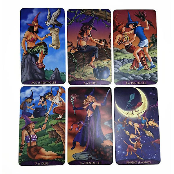 Teen Witch Tarot Divination Card