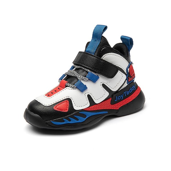 Sneakers för barn Andas löparskor Mode Sportskor för pojkar Flickor 3Akq1652 BlackBlue 34