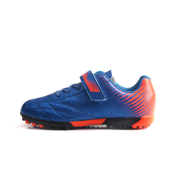 Fotbollsskor för barn Spikes Fotbollsskor för ungdomar Ankelstövlar Atletisk Sneaker 3Cs21010 Blue 31