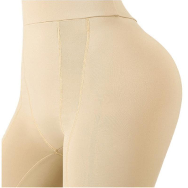 Shapewear Vadderad Butt Lifter Trosor High Waist Trainer För Kvinnor Magkontroll Kroppsformare Höftförstärkare Lår Slim BEIGE 4XL