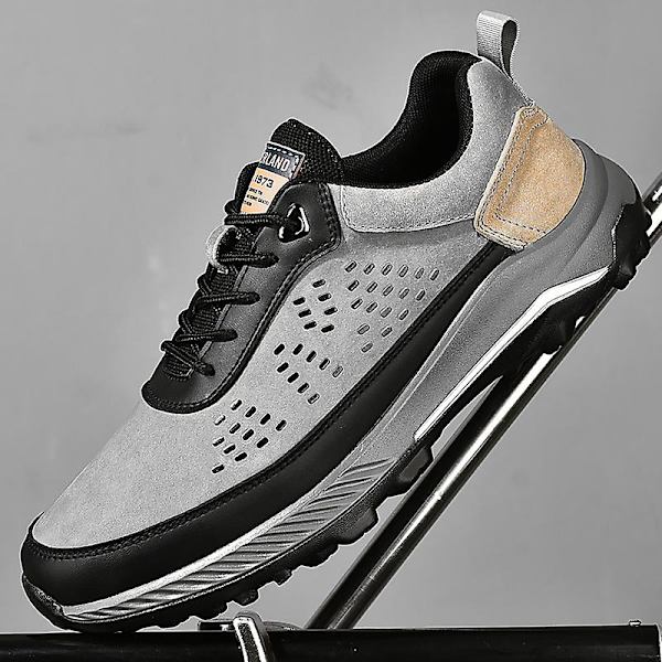 Sportlöparskor för herr Andas halkfria Sneakers Th2105 Gray 41
