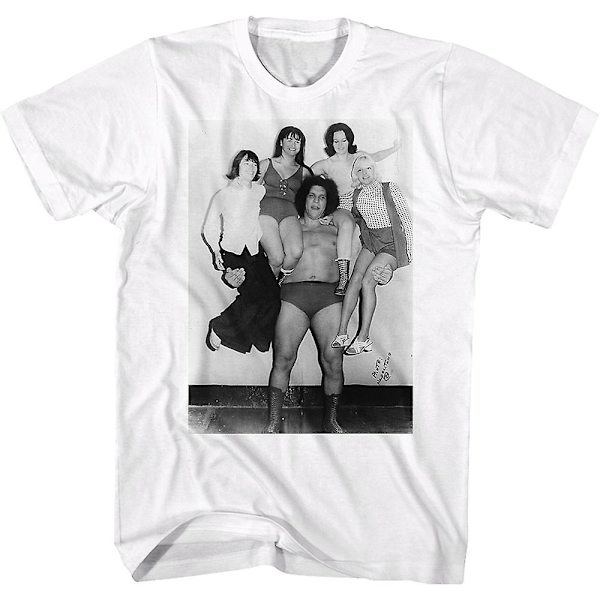 Ladies Man Andre The Giant T-shirt L