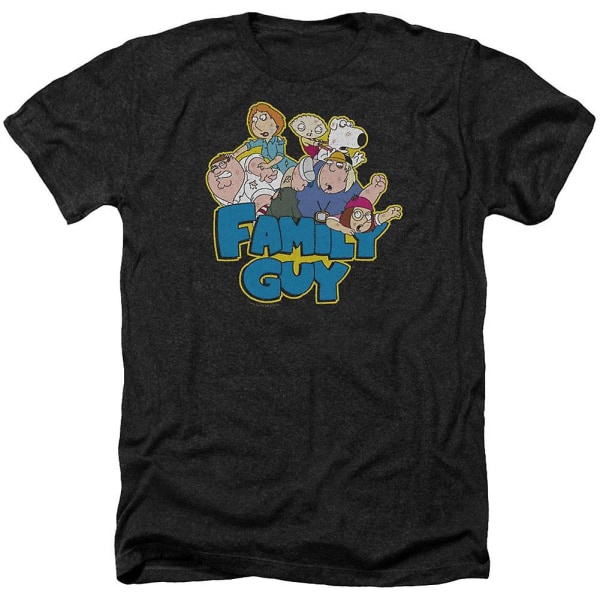 Family Guy Family Fight T-shirt XXL