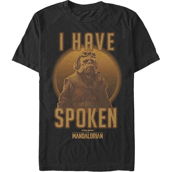 Kuiil I Have Spoken The Mandalorian Star Wars T-shirt XL