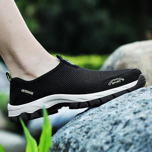 Herrsneakers Andas löparskor Vadarskor 3B1812 Black 44