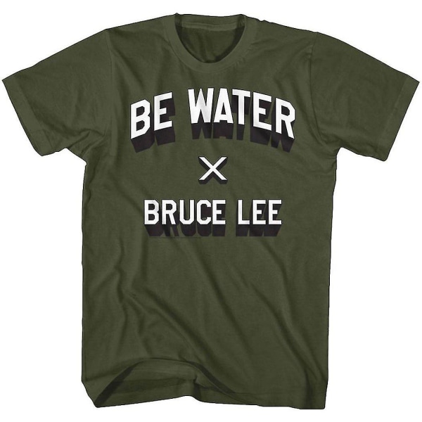 Bruce Lee Be Water T-shirt Kläder XL