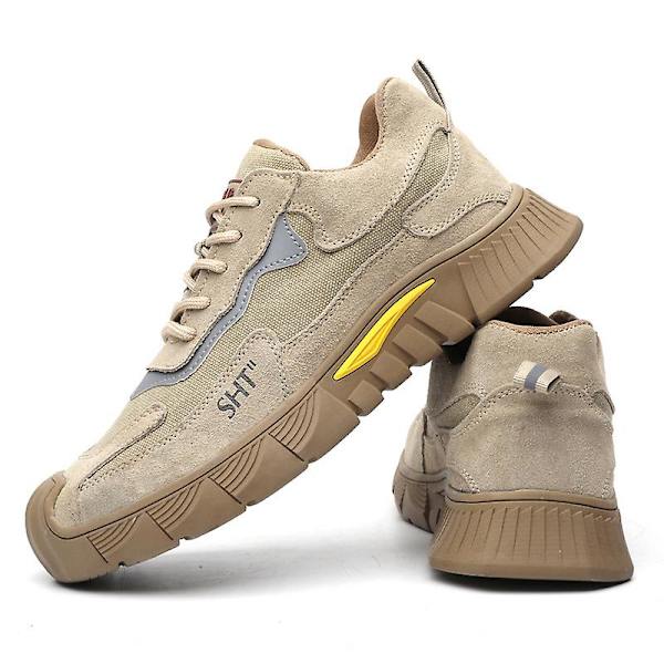 Män Lätt punkteringsbeständig säkerhetsarbetsskor Sneakers 3C1000 44
