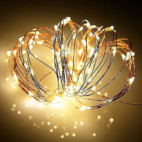 Led Fairy Lights batteridriven, 1-pack minibatteridriven koppartråd Starry Fairy Light