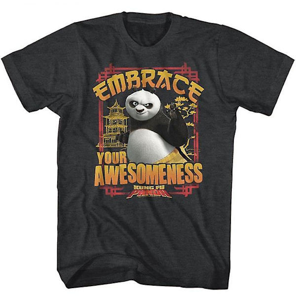 Kung Fu Panda Embrace Awesomeness T-shirt S