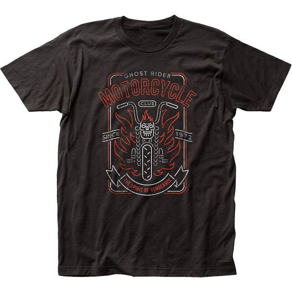 Ghost Rider Motorcycle Club Marvel Comics T-shirt XXXL