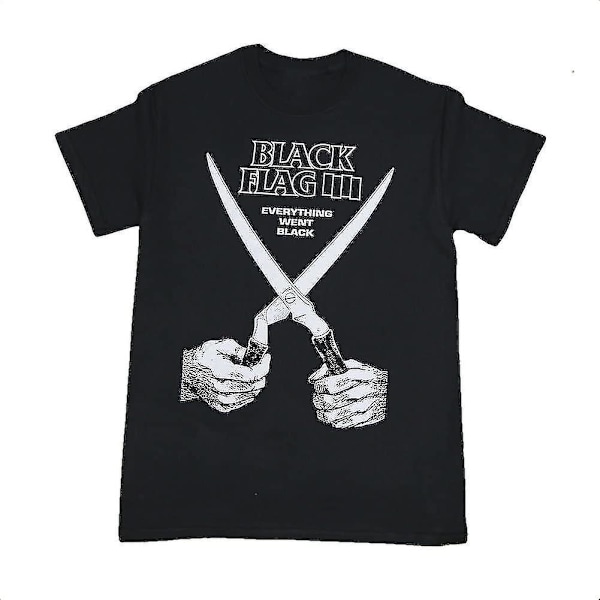 Svart flagga Allt blev svart T-shirt M