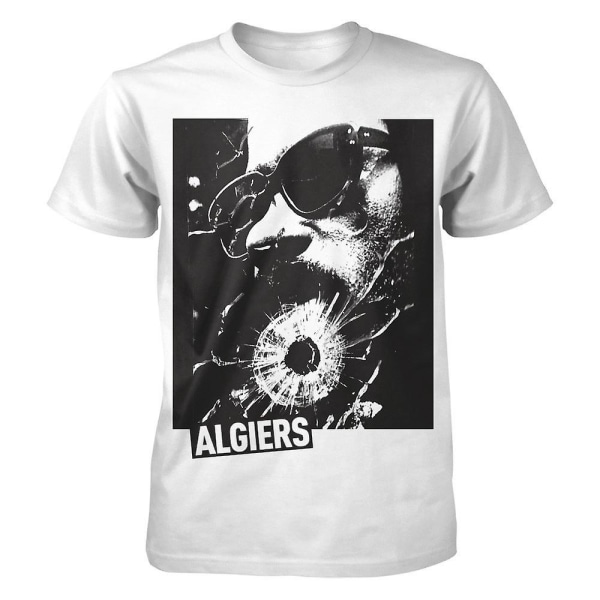 Algiers T-shirt i krossat glas S