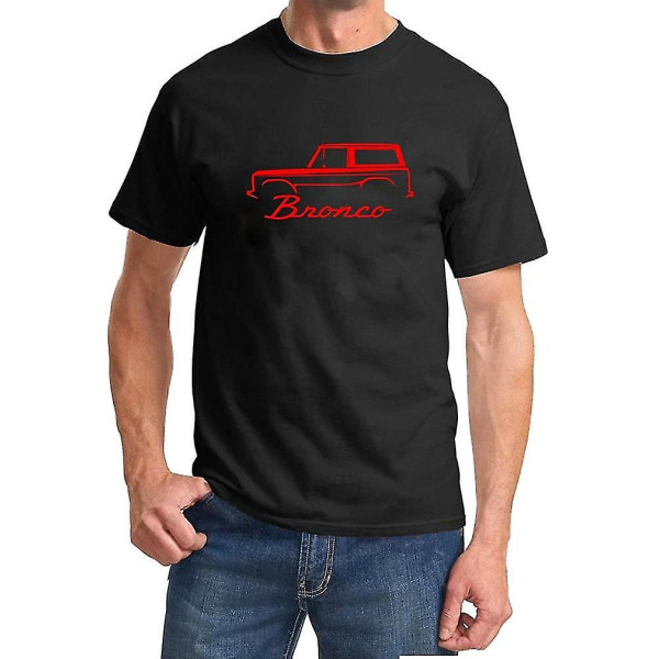 1966-77 Ford Bronco klassisk färgdesign t-shirt Large