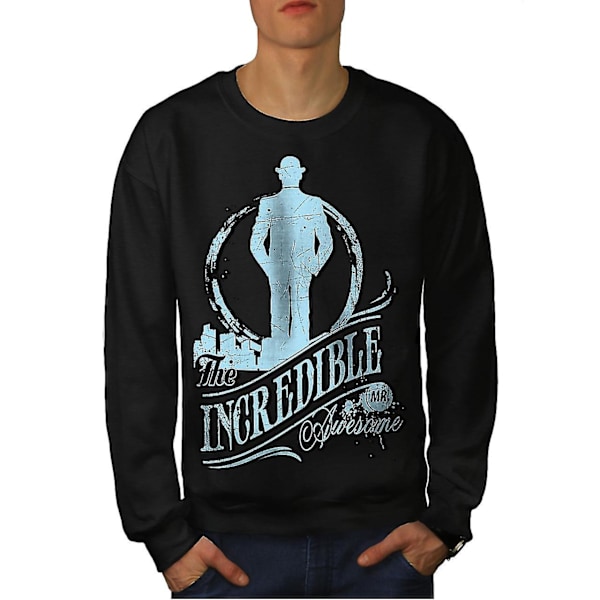 Incredible Awesome Men Blacksweatshirt M