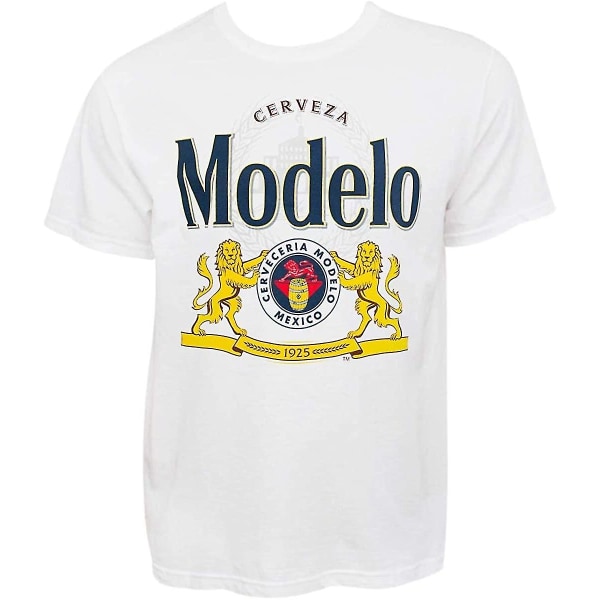 Modelo Cerveza grafisk logotyp T-shirt XX-Large