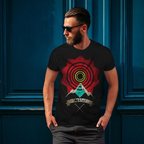 Wild Target Art Mode T-shirt för män L