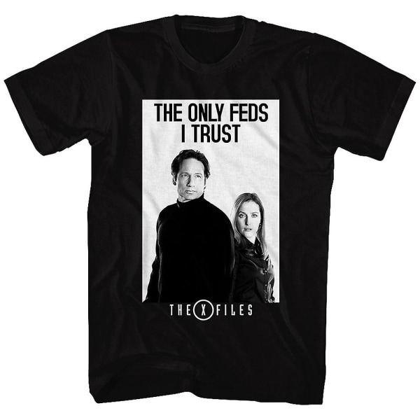 Endast Feds I Trust X-Files T-Shirt L