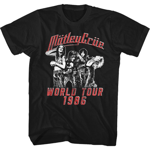 Theatre of Pain World Tour Brokig Crue T-shirt S