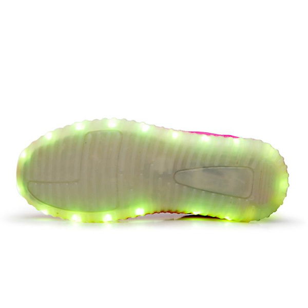 Barnskor Andas Led Ljusskor Dämpande Sportlöparskor G1706 Red 34