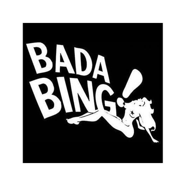 Shirtcity Sopranos Bada Bing T-shirt Svart L