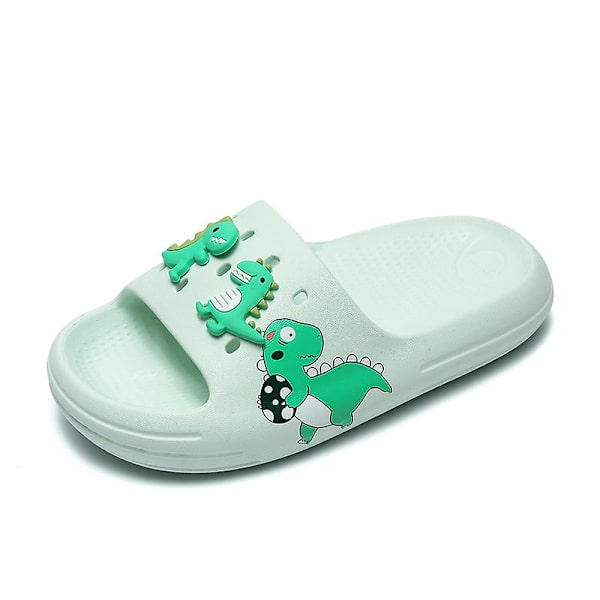 Barnsandaler Mode Casual Andas strandskor F002 Green 29