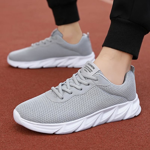 Löpning för herr Andas promenader Atletiska Skor Mode Sneakers 3Ba929 Gray 39