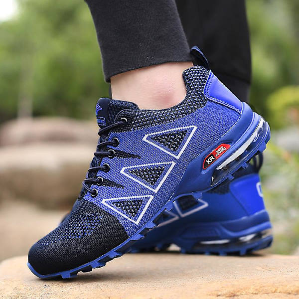 Vandringsskor för män Off-Road vattenavvisande sportskor Casual Outdoor Shoes 8-5 Blue 40