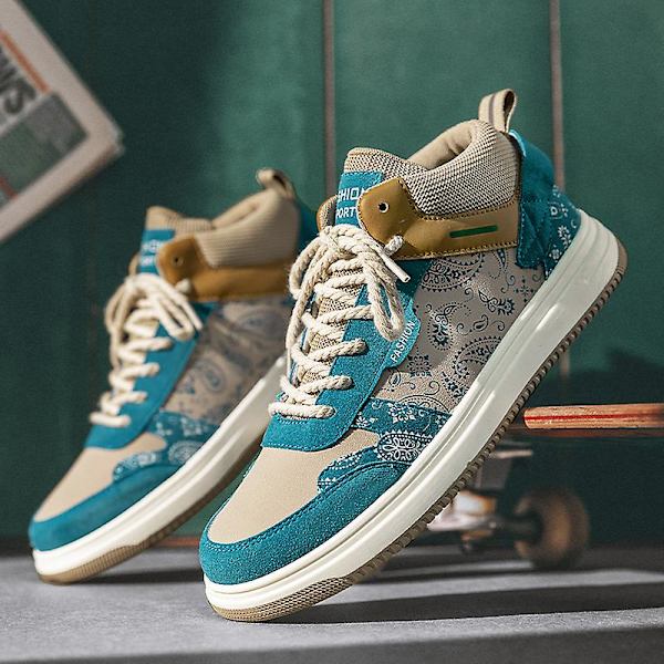 Herrsneakers Andas Dam Skateboarding Skor Löparskor A811 Blue 44
