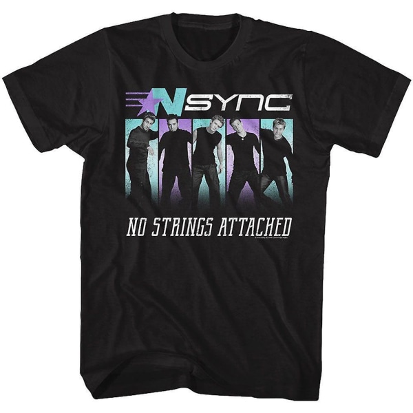 Nsync blå lila T-shirt S