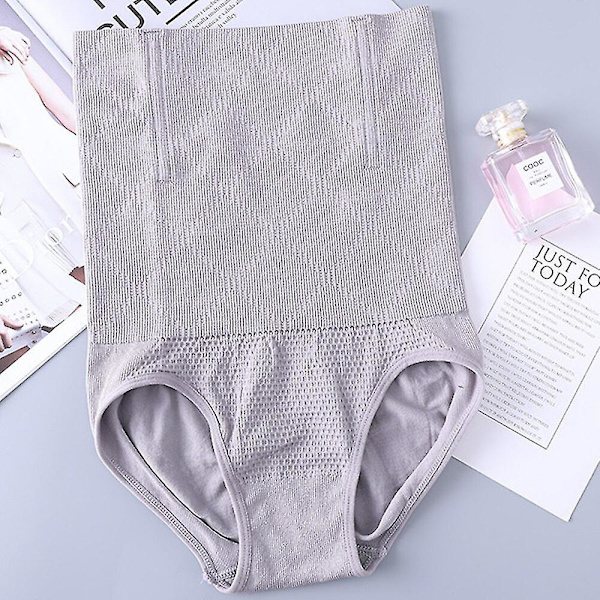 Butt Lifter Body Shaper Gördel Byxa Stringkalsonger För Dam Waist Trainer Trosor Magkontroll Shapewear, grå XS S 40 to 50kg