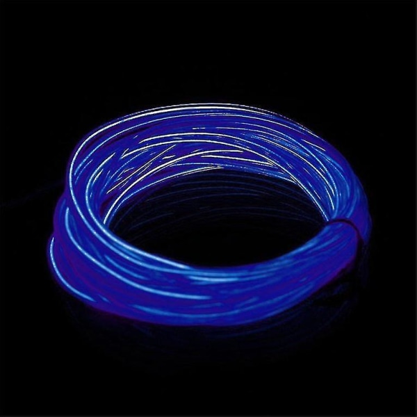 Flexibel El Wire Neon Light 3 Meter För Dansfest Bildekor Med Controller