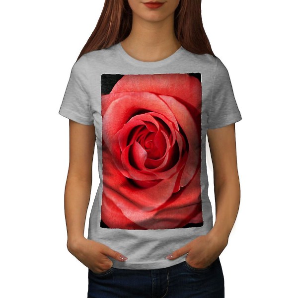 Rose Art Picture Nature T-shirt för kvinnor 3XL