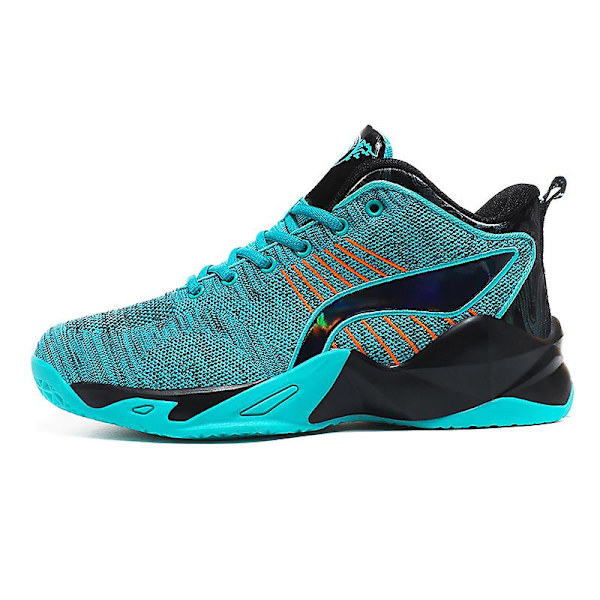 Basketskor för män Aldult Bekväma Sneakers Utomhussportskor 3B9600 Green 41