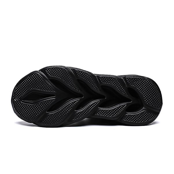 Män Lättviktssneakers Andas löparskor Mode Sportskor 3Dg83 Black 41