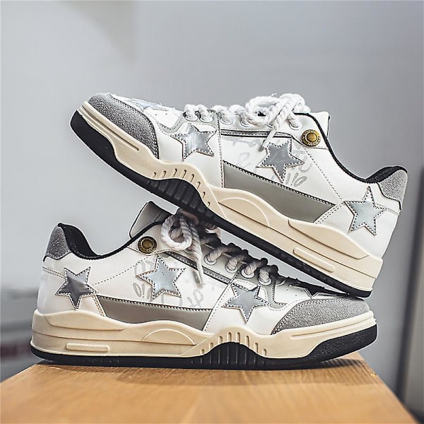 Herr Sneakers Andas Herr Skateboard Skor Löparskor 3Abk53 Gray 41