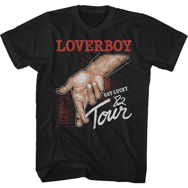 Loverboy Get Lucky Tour Shirt XL