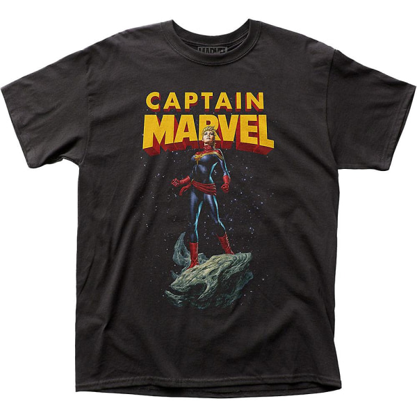 Retro Captain Marvel T-shirt M