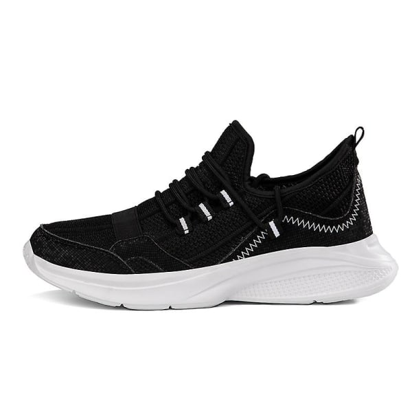 Sneakers för män Löpartennisskor Lättviktsventilerande Sport Athletic 3C2029 Black 47