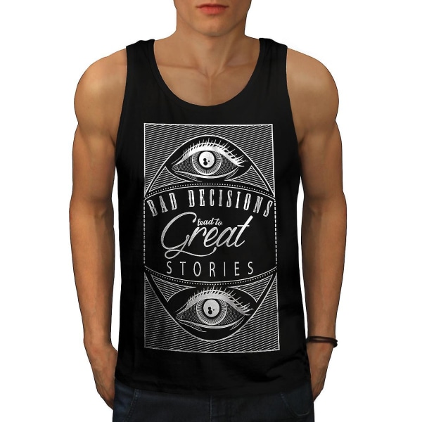 Great Stories Men Blacktank Top L