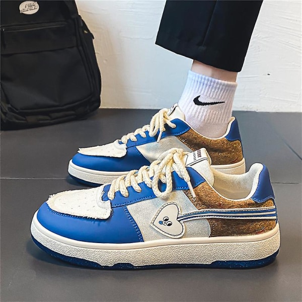 Herrsneakers Andas Herr Skateboarding Skor Löparskor 3Ah029A Blue 40