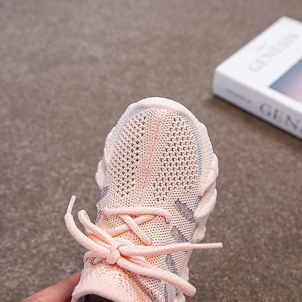 Barnsneakers Löparskor som andas Mode Pojkar Flickor Sportskor 2Lta918 Pink 34