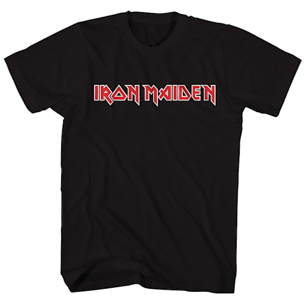 Iron Maiden T Shirt Officiell logotyp Iron Maiden Shirt XL