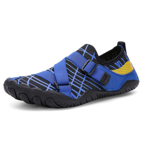 Vattenskor för män Snabbtorkande Sport Aqua Skor 3Ca026 Blue 45