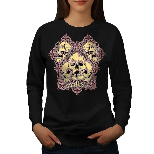 Soulless Goth Death Women Blacksweatshirt XL