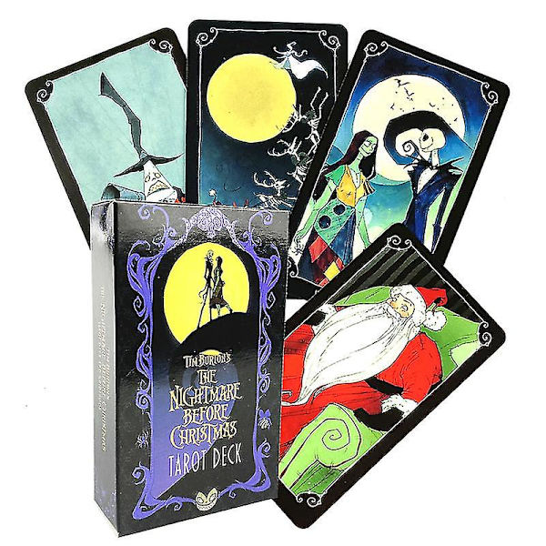 The New Tarot Collection Cards Klassiska brädspel Fantasifullt Oracle Divination Desk-spel med pdf-guidebok78st Tt96