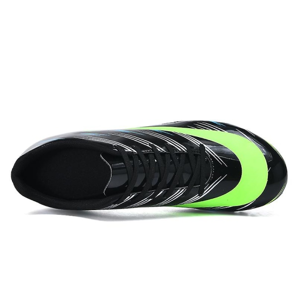 Friidrottsskor för män Spikes Track Race Hoppande Sneakers Professionell löpning Nail Spikes Skor 3B2218 Black 44