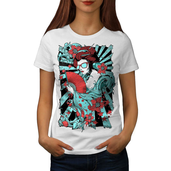 Girl Fashion Fantasy Women Whitet-shirt S