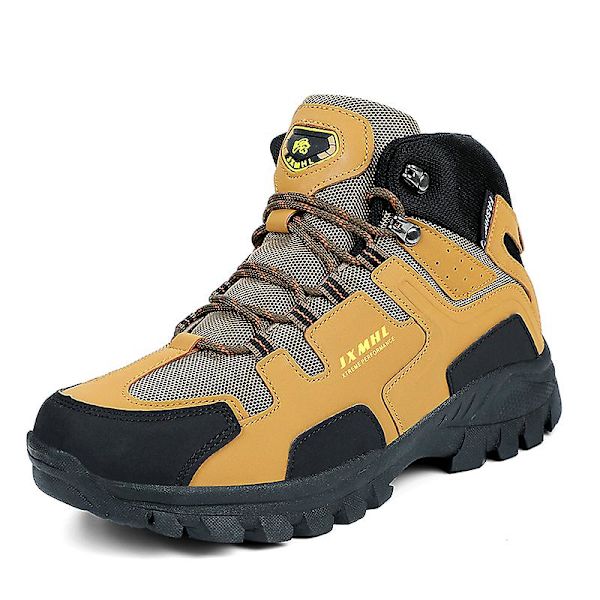 Vandringsskor för herr Andas Sneakers Halkfria utomhusskor 2107 Brown 47