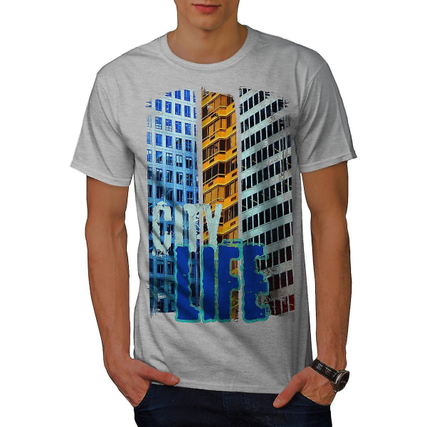 City Life Novelty Men T-shirt XL